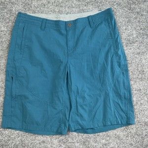 Kuhl Spire Cargo Shorts Womens Size 16 Hiking Zipper Drawstring Zipper Pockets